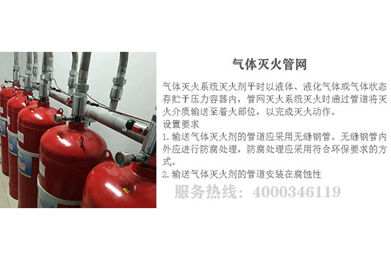 氣體滅火安裝